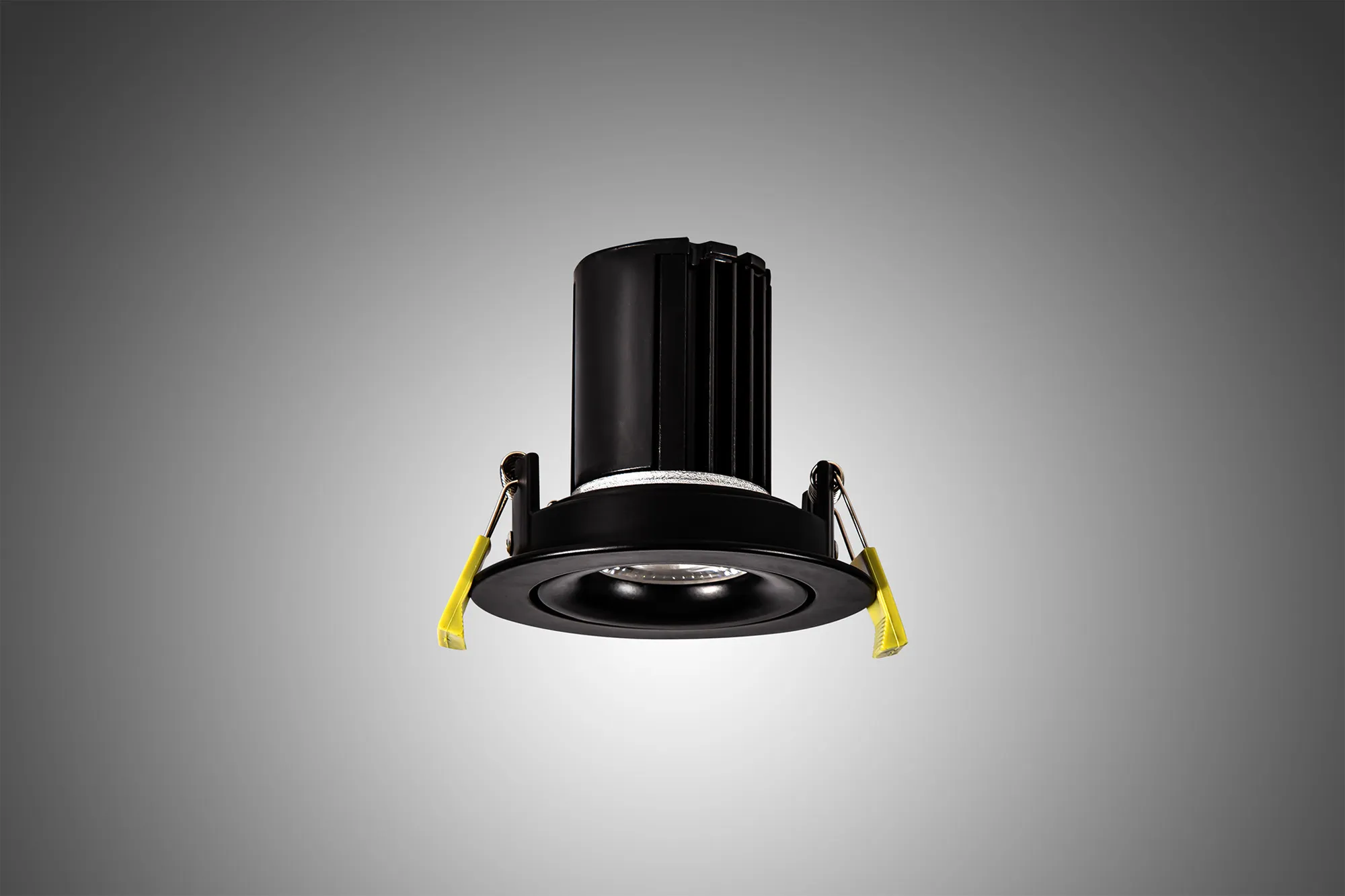 Bruve 10 Tridonic powered 10W 2700K 750lm 12° CRI>90 LED Engine Adjustable Round Matt Black Fixed Spot light, IP20 DM201258  Dlux Bruve A 10
